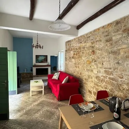 Alechimmo Authentic Corfiot Style House - 2 Bedrooms - Split Level Лефкими